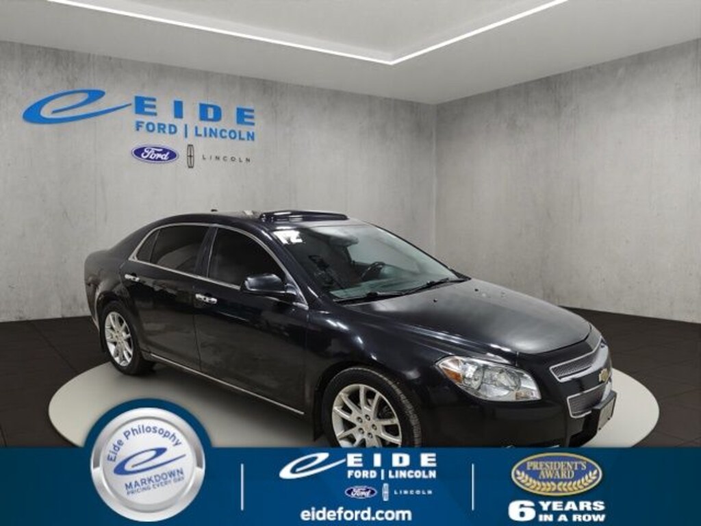 Used 2012 Chevrolet Malibu LTZ Sedan