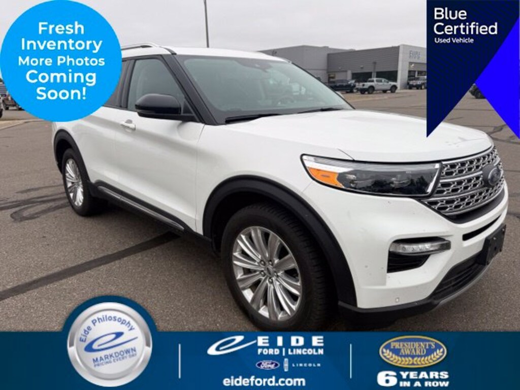 Certified 2024 Ford Explorer Limited SUV