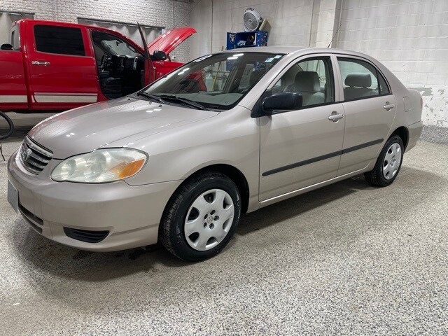 Certified 2003 Toyota Corolla CE with VIN 1NXBR32E73Z071424 for sale in Bismarck, ND