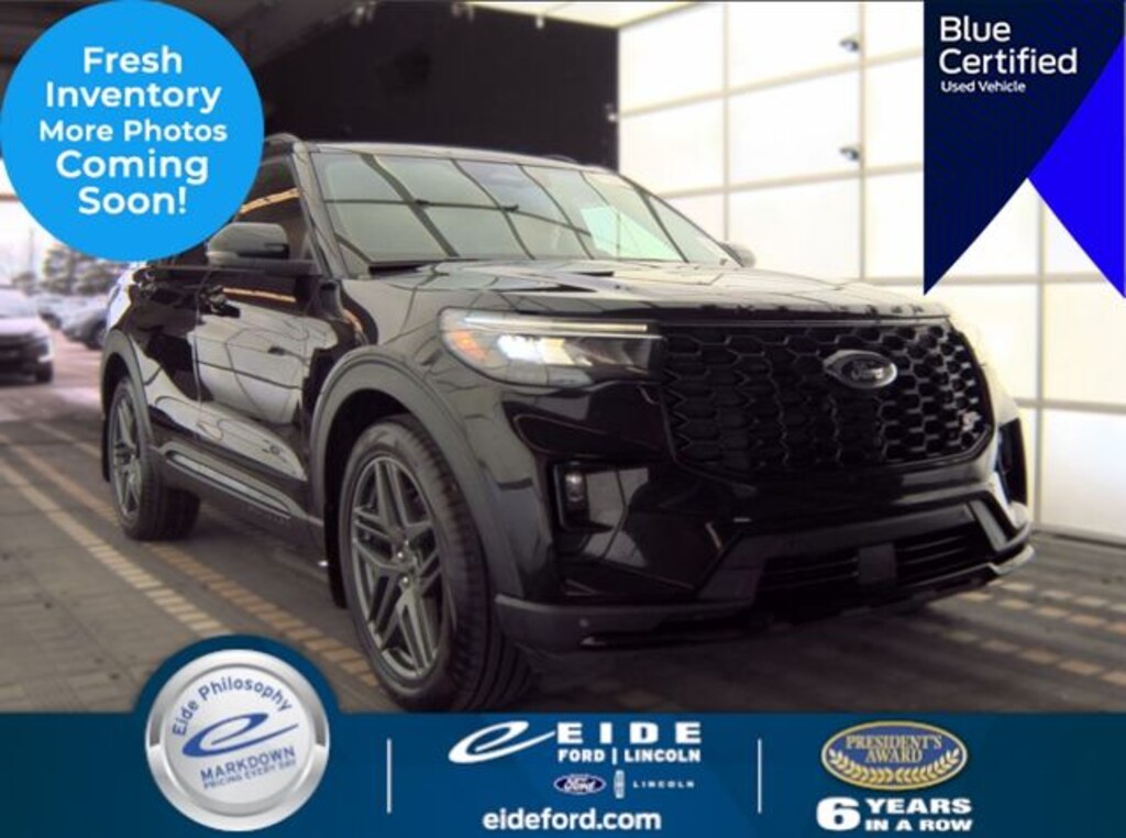 Certified 2025 Ford Explorer ST SUV