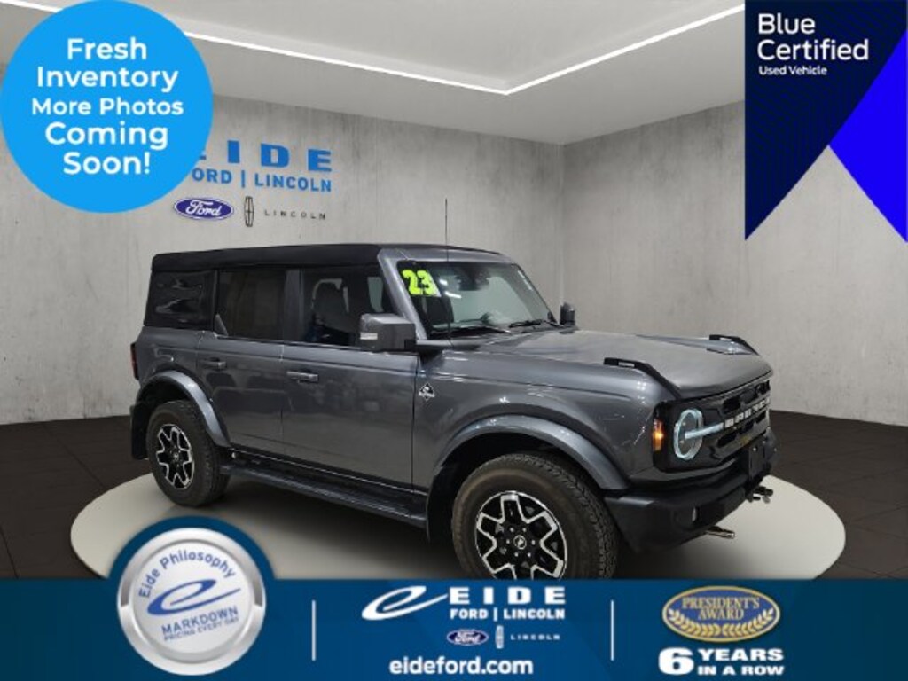 Certified 2023 Ford Bronco Outer Banks SUV