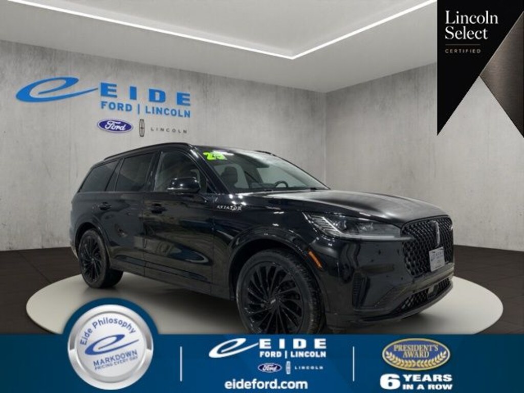 Certified 2025 Lincoln Aviator Reserve SUV