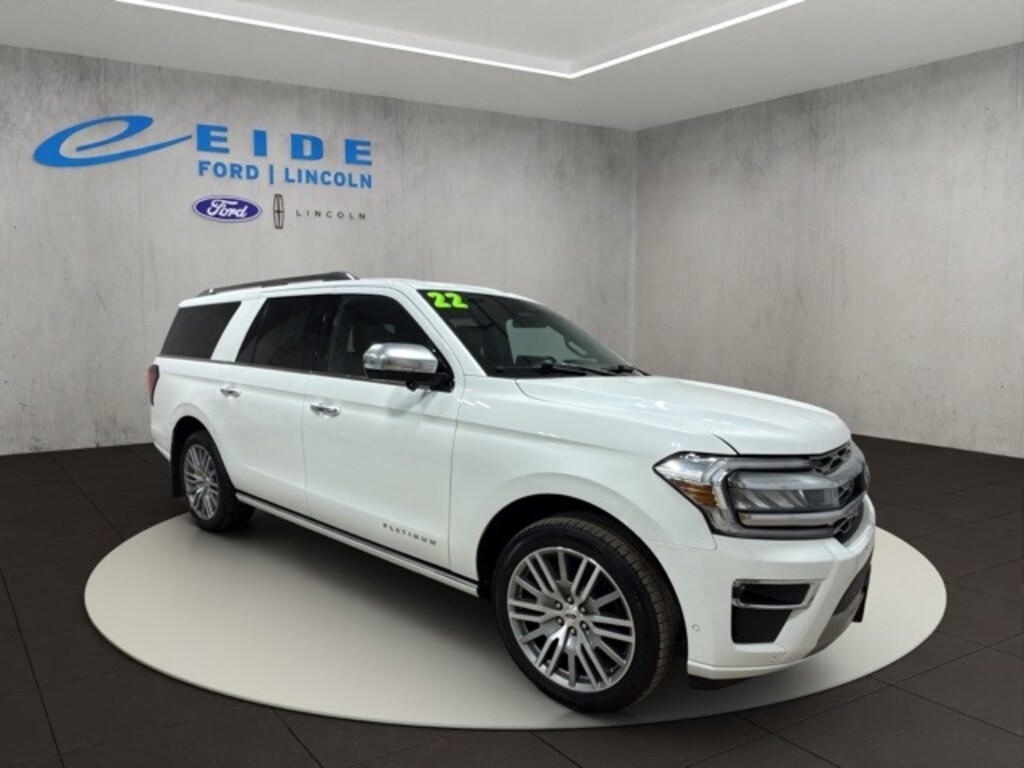 Used 2022 Ford Expedition Max Platinum SUV