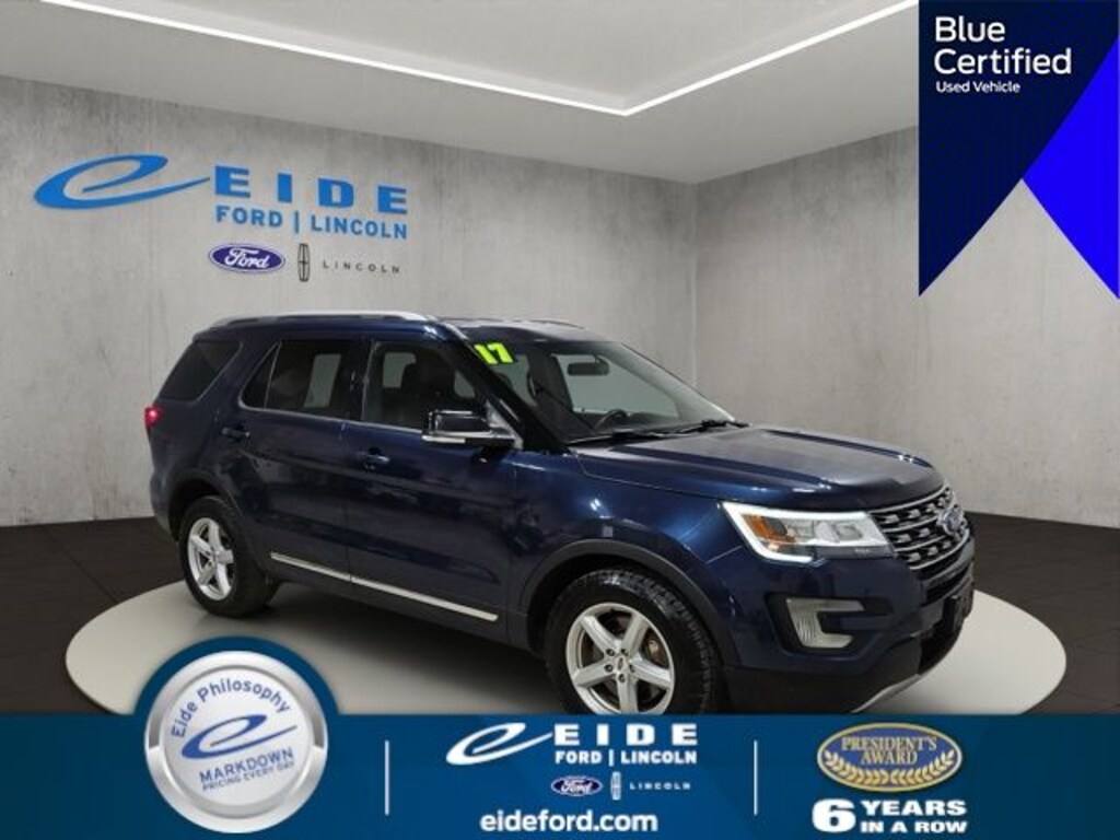 Certified 2017 Ford Explorer XLT SUV