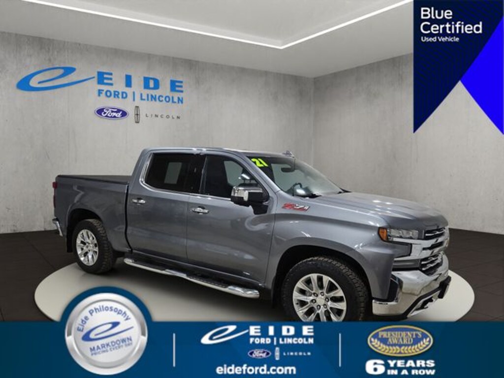 Certified 2021 Chevrolet Silverado 1500 LTZ Truck