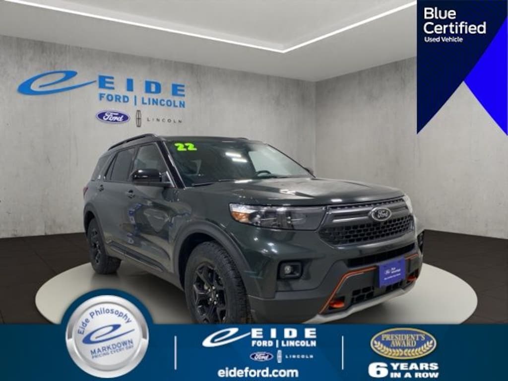 Certified 2022 Ford Explorer Timberline SUV