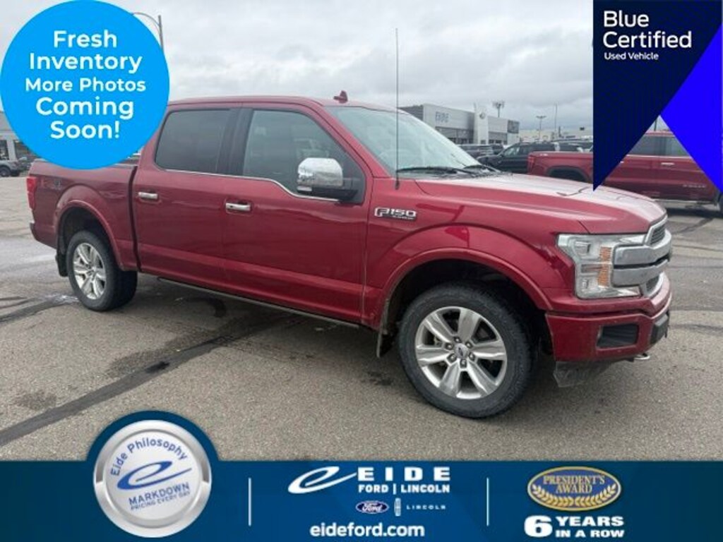 Certified 2019 Ford F-150 Platinum Truck