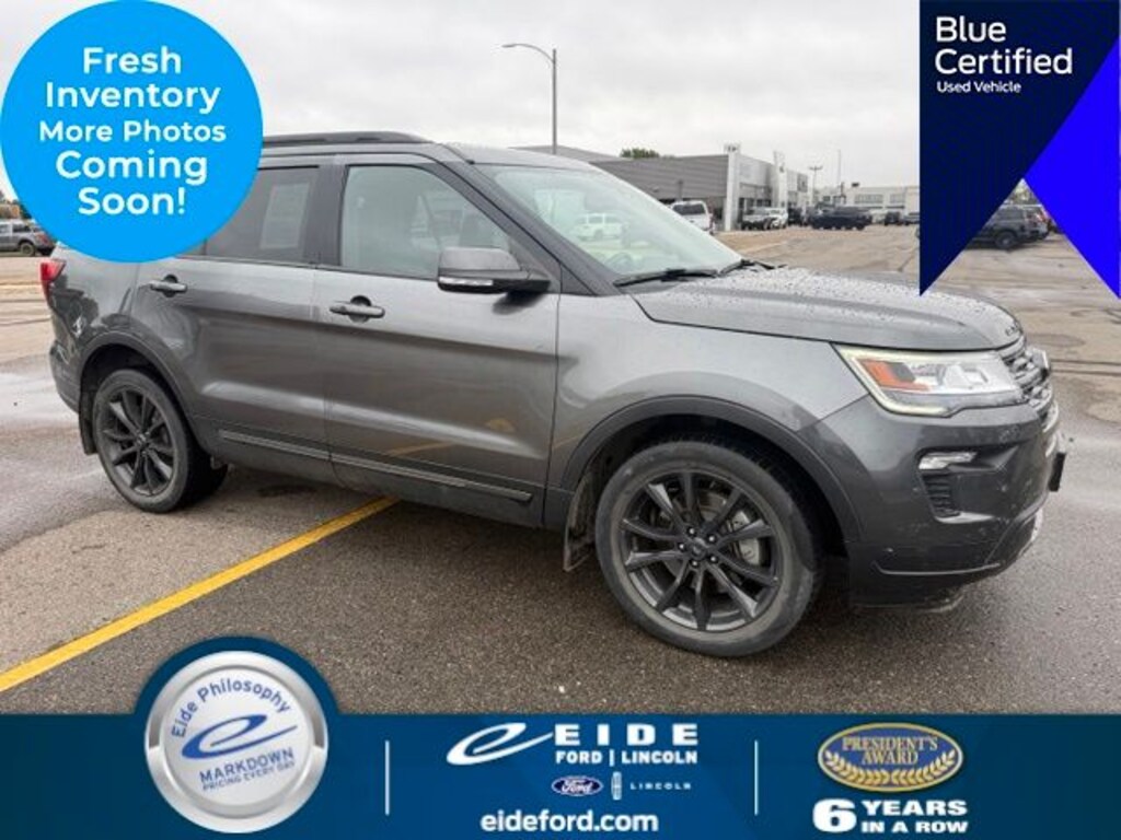 Certified 2018 Ford Explorer XLT SUV