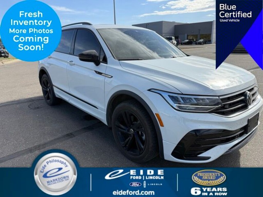 Certified 2023 Volkswagen Tiguan 2.0T SE R-Line Black SUV