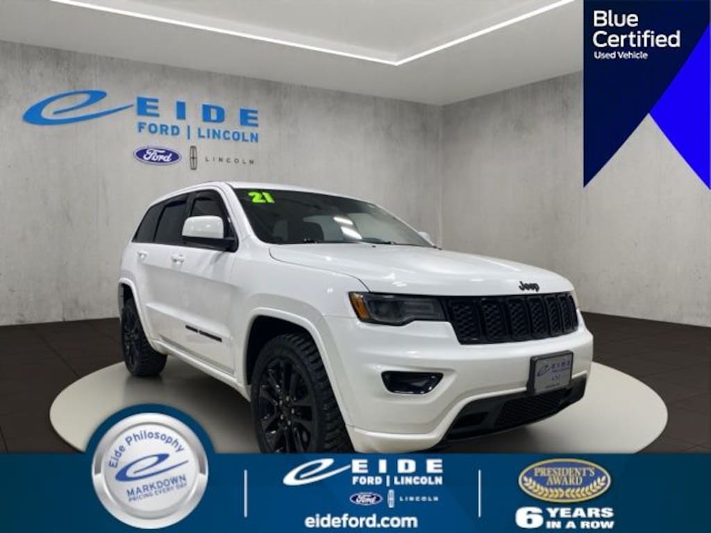Certified 2021 Jeep Grand Cherokee Laredo X SUV