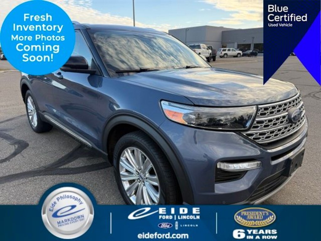 Certified 2021 Ford Explorer Limited SUV