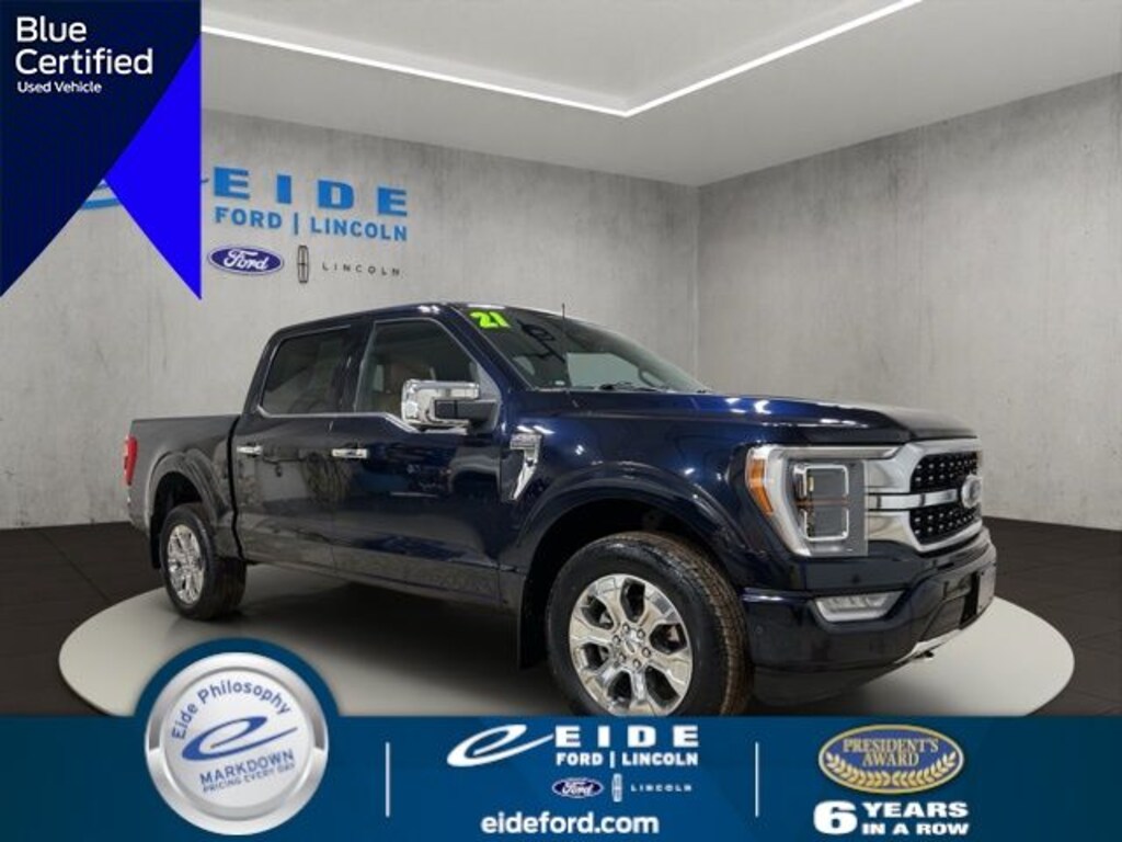 Certified 2021 Ford F-150 Platinum Truck