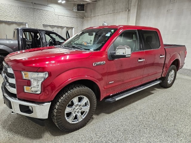 Used 2017 Ford F-150 Lariat with VIN 1FTEW1EG5HFA74801 for sale in Bismarck, ND