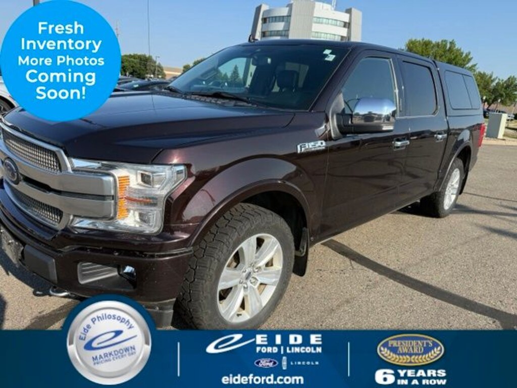 Certified 2018 Ford F-150 Platinum Truck