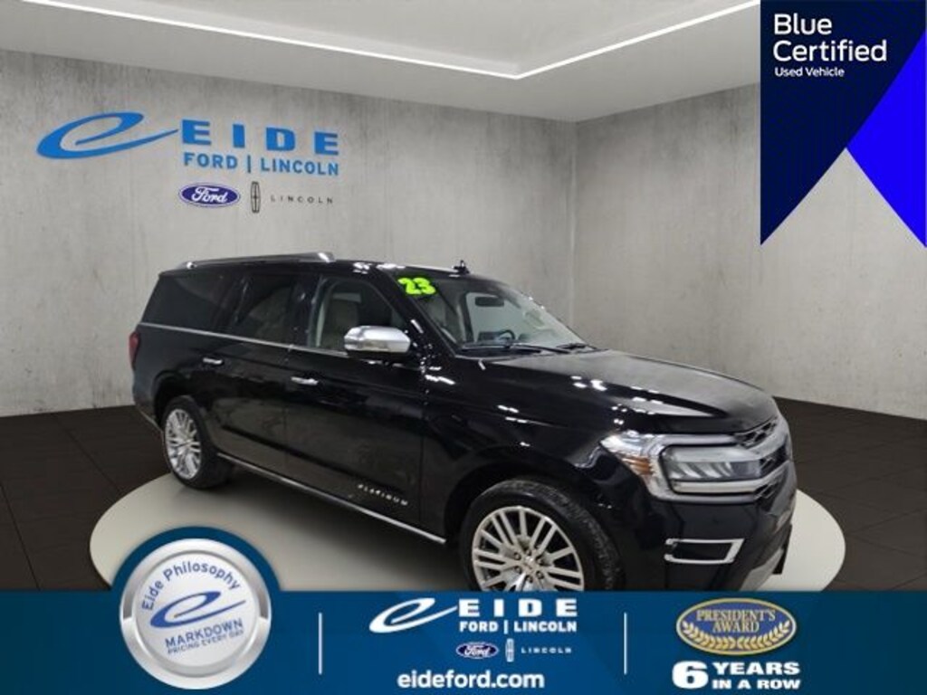 Certified 2023 Ford Expedition Max Platinum SUV