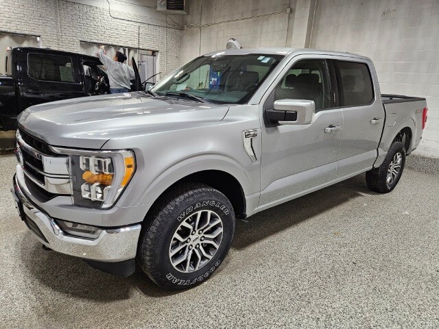 Certified 2021 Ford F-150 Lariat with VIN 1FTEW1EP0MKE42061 for sale in Bismarck, ND