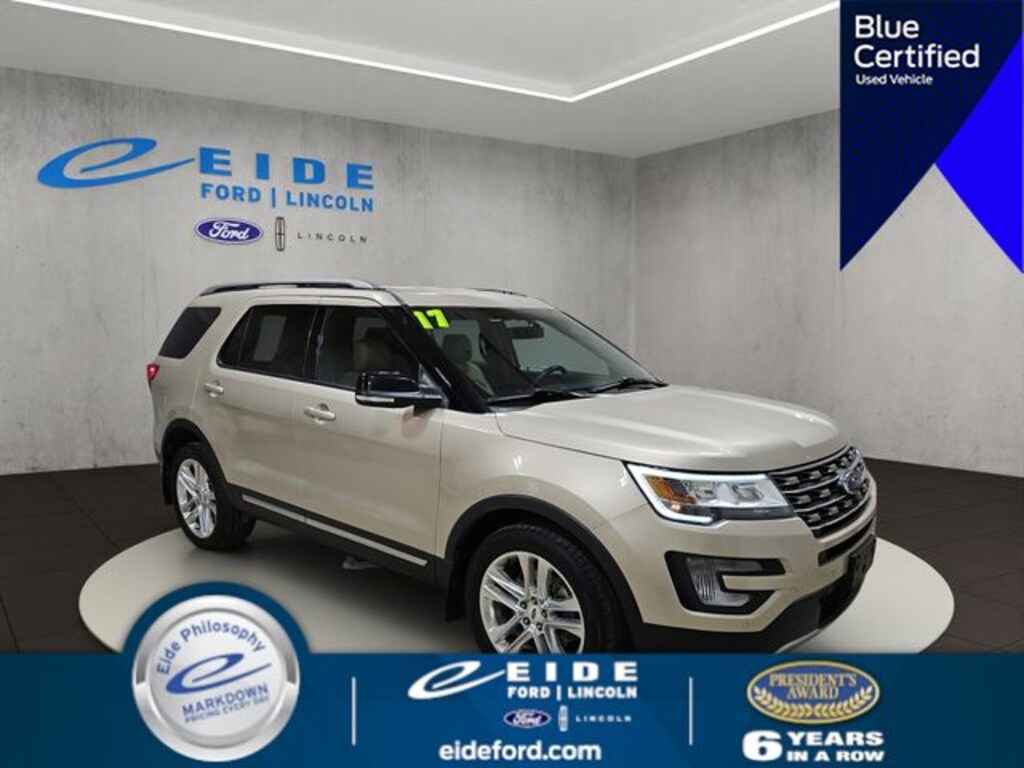 Certified 2017 Ford Explorer XLT SUV