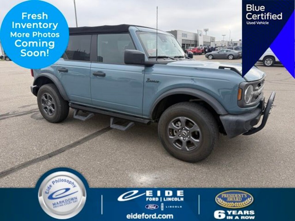 Certified 2021 Ford Bronco Big Bend SUV