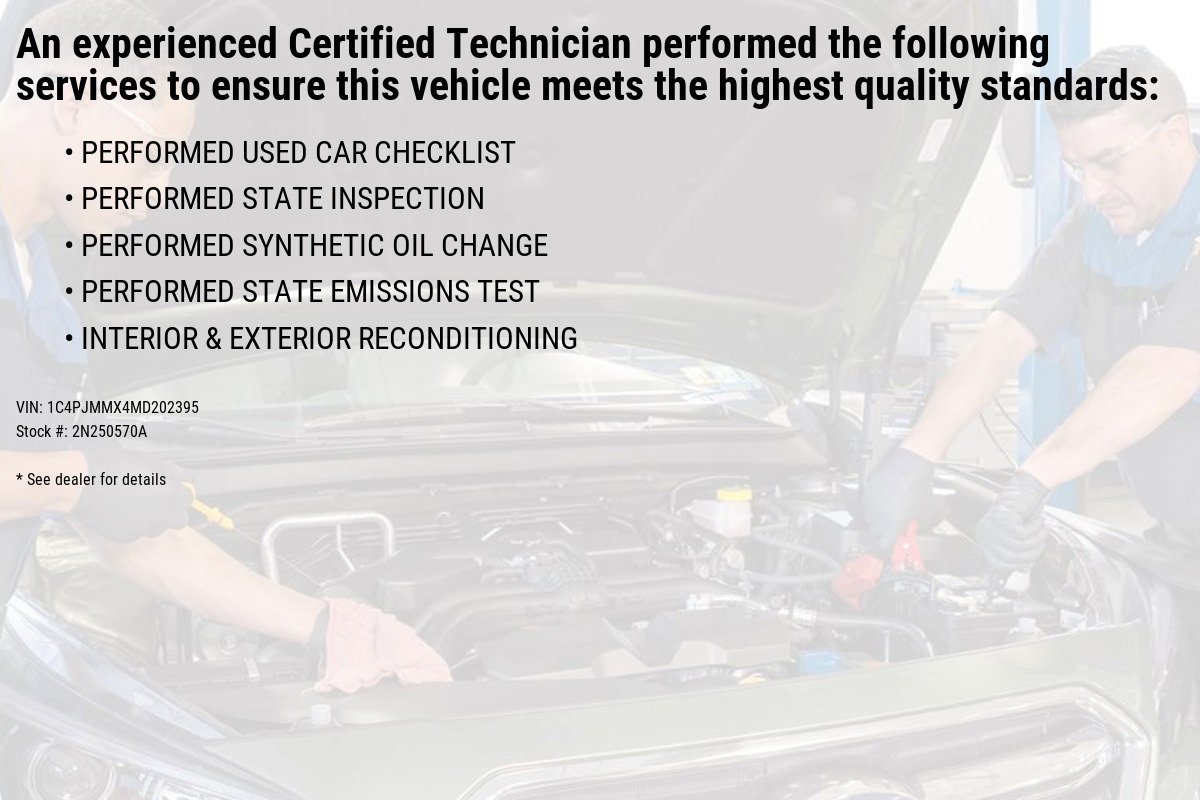 Used 2021 Jeep Cherokee 80TH with VIN 1C4PJMMX4MD202395 for sale in Wernersville, PA