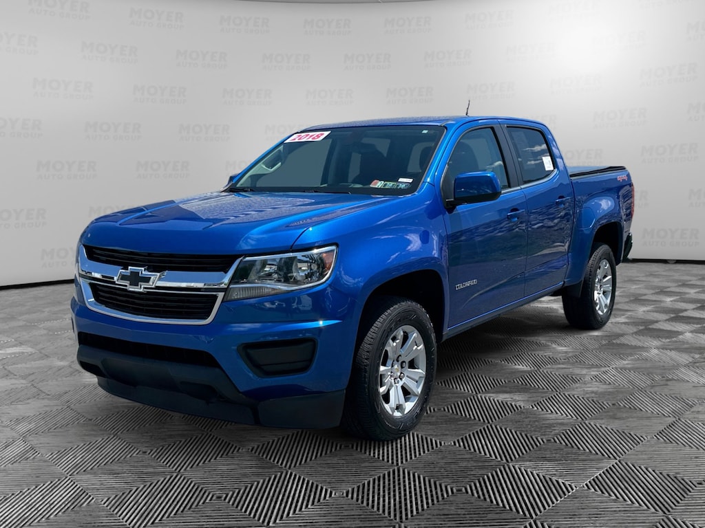 Used 2018 Chevrolet Colorado 4WD LT 4WD Crew Cab 128.3 LT