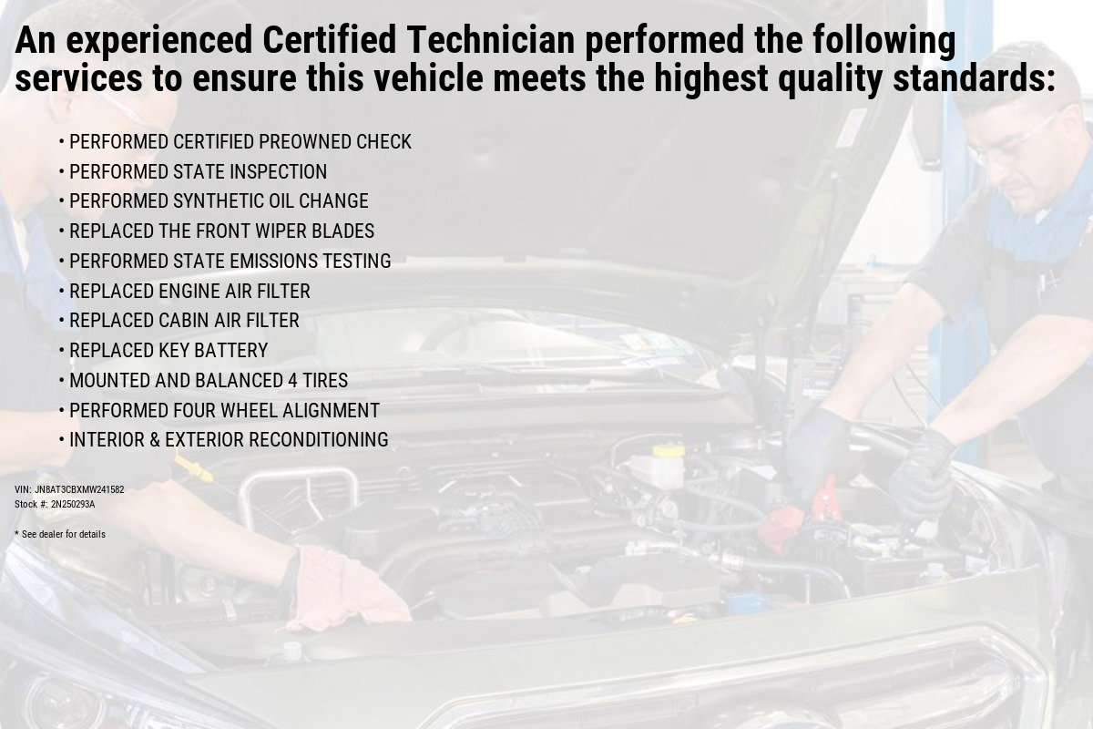 Certified 2021 Nissan Rogue SL with VIN JN8AT3CBXMW241582 for sale in Wernersville, PA