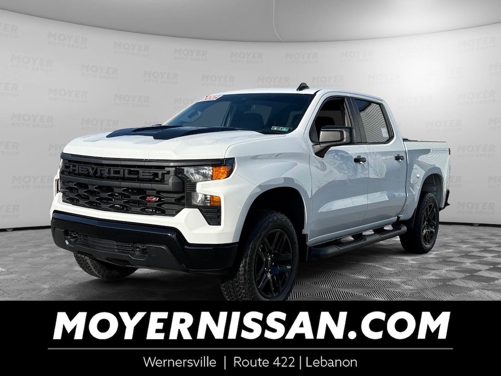 Used 2025 Chevrolet Silverado 1500 Custom Trail Boss 4WD Crew Cab 147 Custom Trail Boss