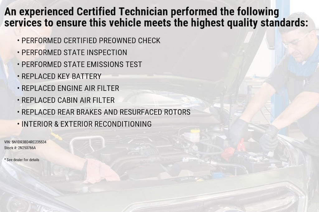 Certified 2024 Nissan Pathfinder Rock Creek Rock Creek 4WD