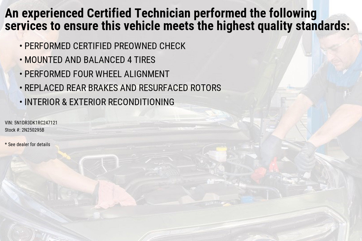Certified 2024 Nissan Pathfinder Platinum with VIN 5N1DR3DK1RC247121 for sale in Wernersville, PA
