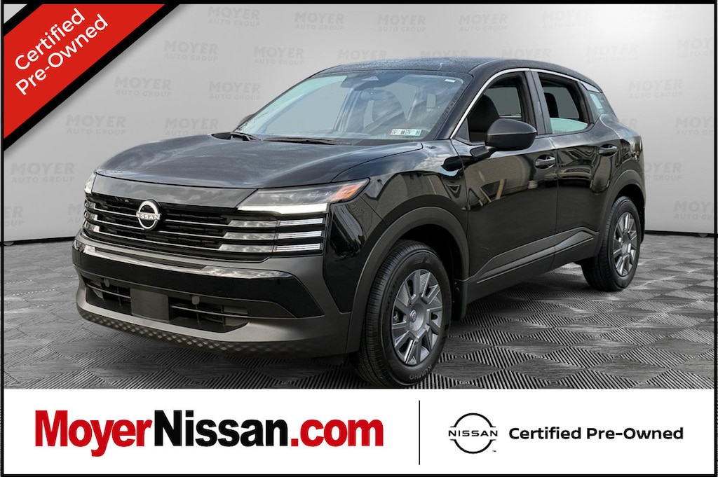 Certified 2025 Nissan Kicks S S AWD