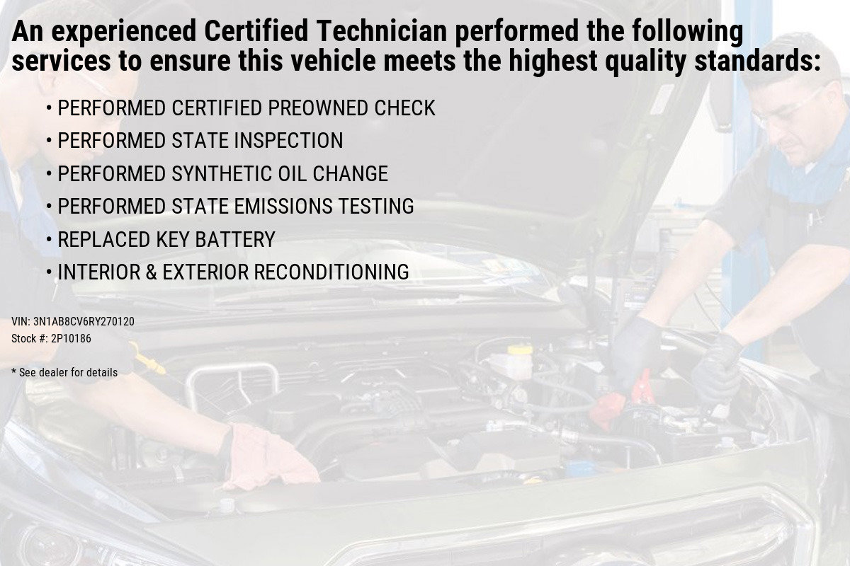 Certified 2024 Nissan Sentra SV with VIN 3N1AB8CV6RY270120 for sale in Wernersville, PA