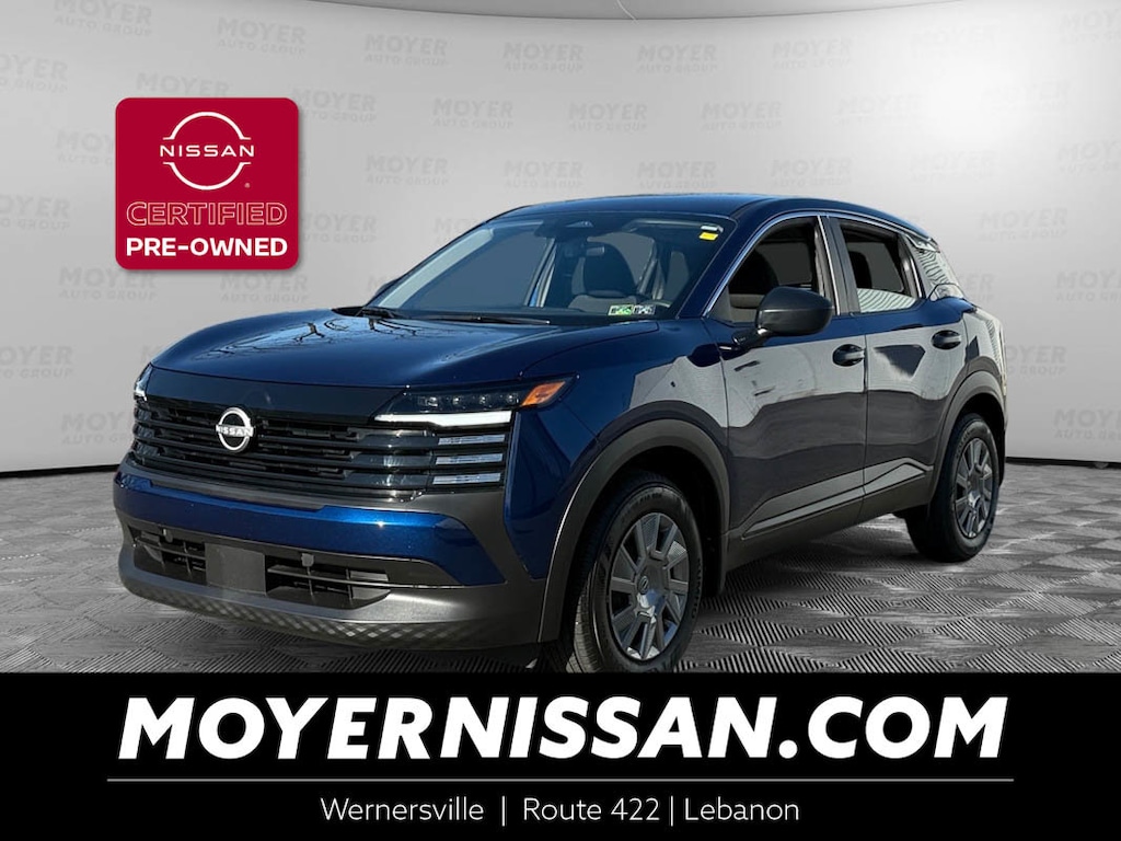 Certified 2025 Nissan Kicks S S AWD