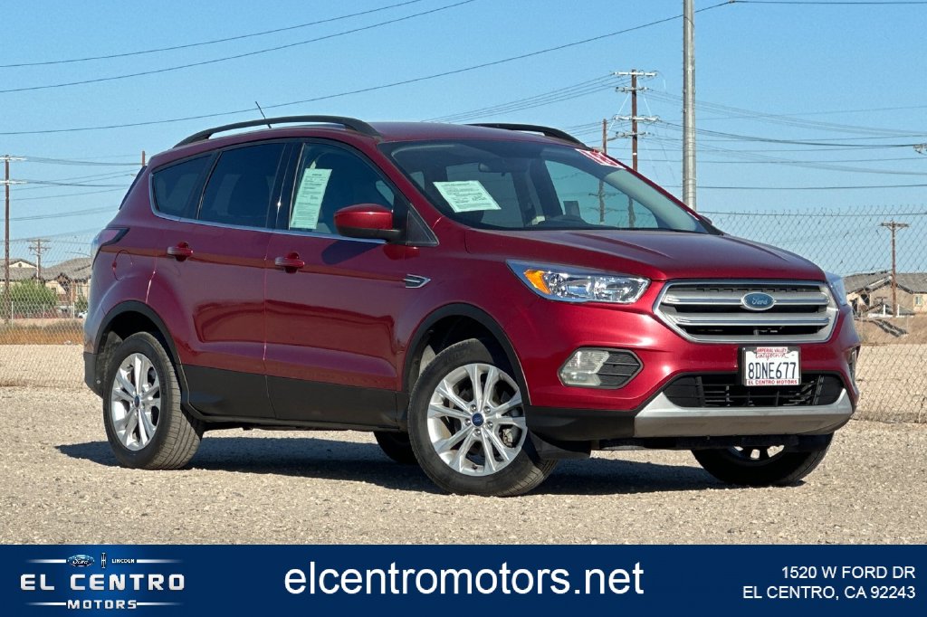 Used 2018 Ford Escape SE with VIN 1FMCU0GD0JUA56410 for sale in El Centro, CA
