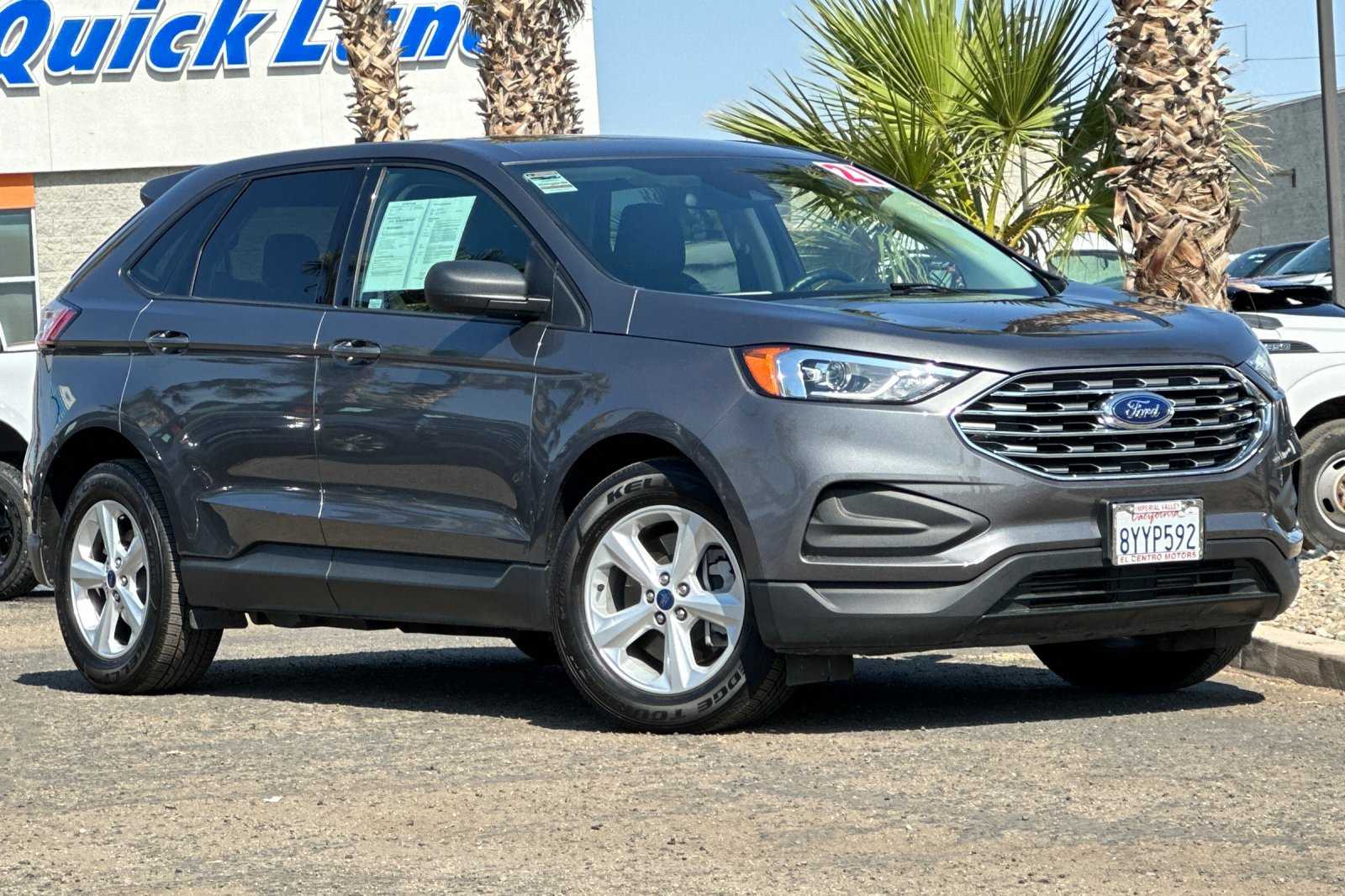 Used 2021 Ford Edge SE with VIN 2FMPK3G99MBA15286 for sale in Imperial, CA