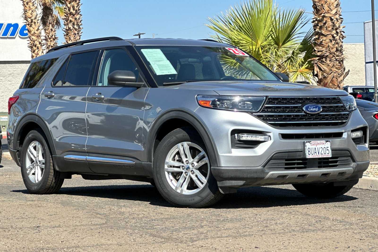 Used 2020 Ford Explorer XLT with VIN 1FMSK7DH5LGC81733 for sale in Imperial, CA