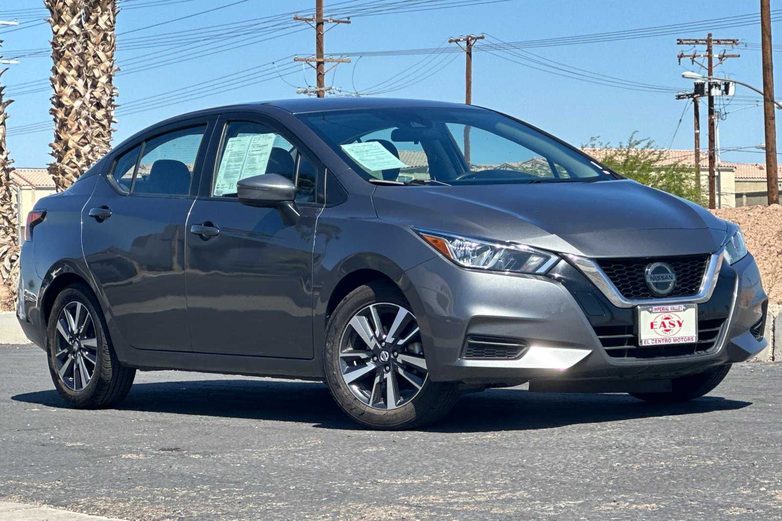 Used 2021 Nissan Versa Sedan SV with VIN 3N1CN8EVXML835214 for sale in Imperial, CA