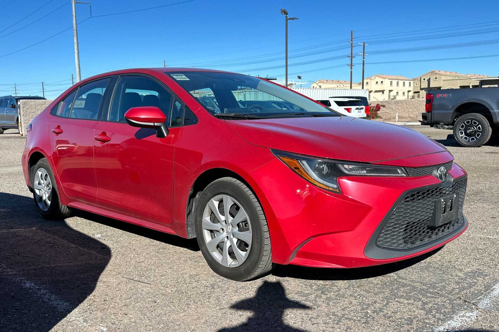 Used 2021 Toyota Corolla LE with VIN 5YFEPMAE2MP185375 for sale in Imperial, CA