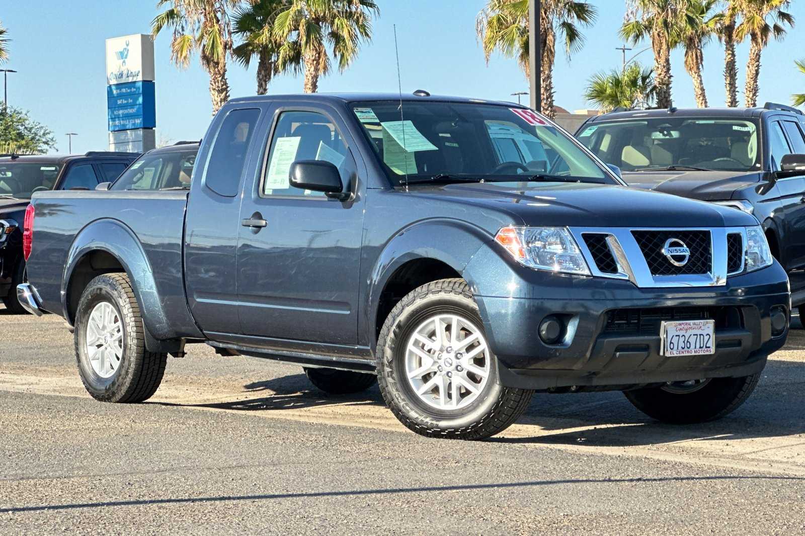 Used 2018 Nissan Frontier SV with VIN 1N6AD0CU5JN706180 for sale in Imperial, CA