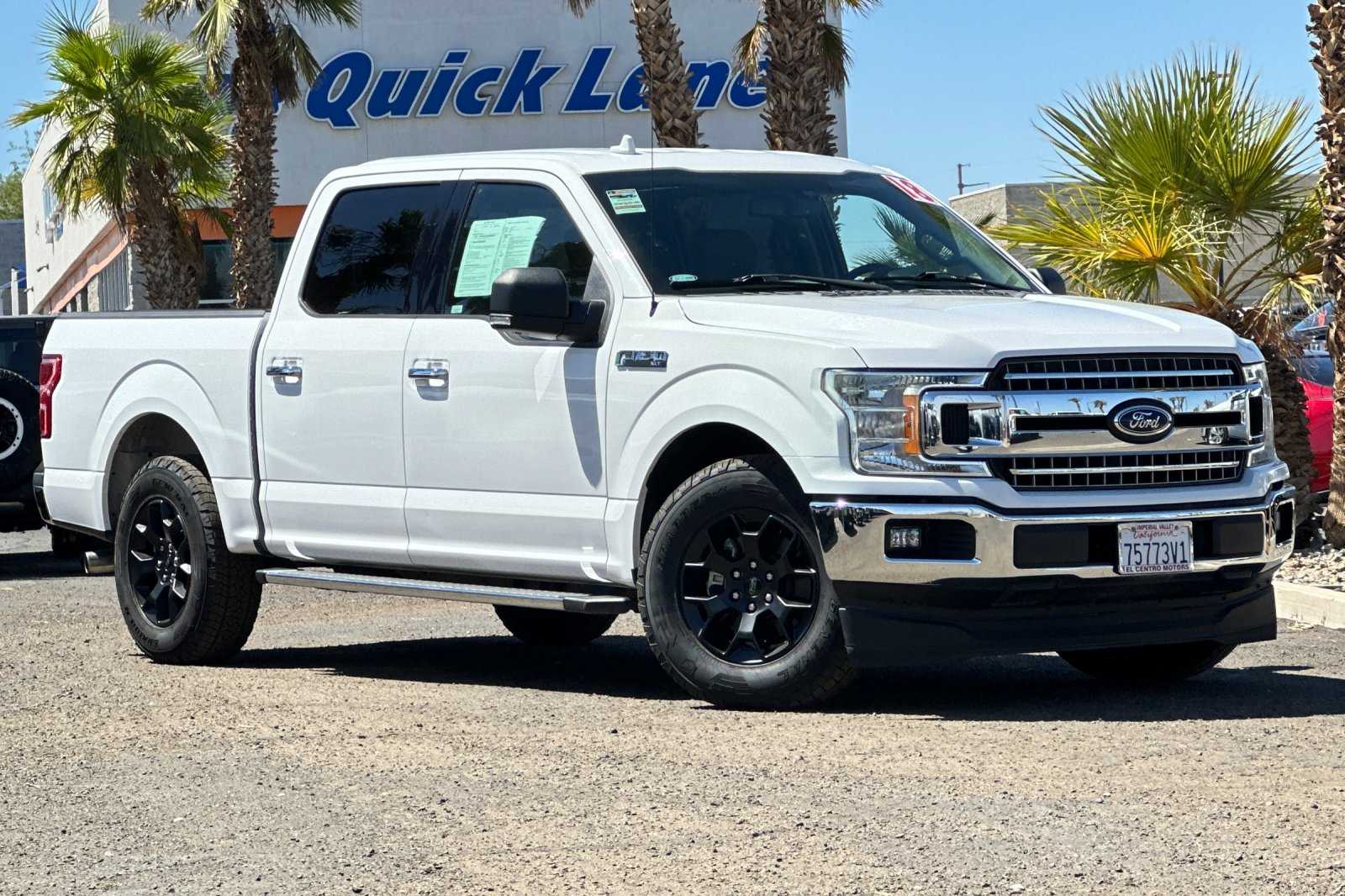 Used 2018 Ford F-150 XLT with VIN 1FTEW1CP4JKE24032 for sale in Imperial, CA