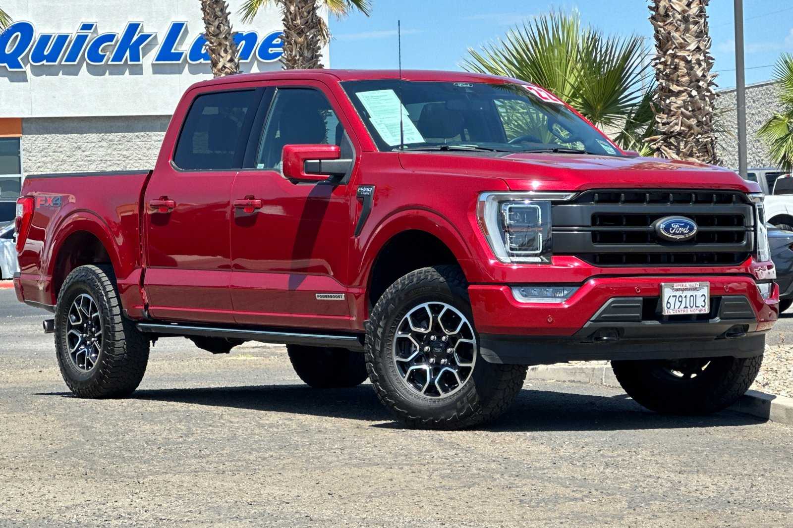 Used 2022 Ford F-150 Lariat with VIN 1FTFW1ED5NFA80426 for sale in Imperial, CA