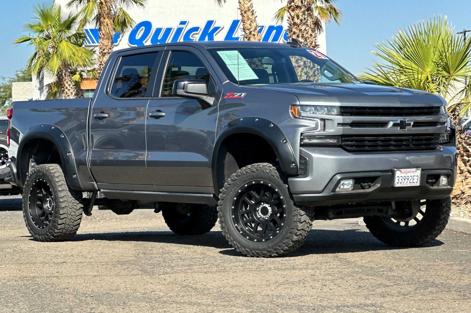 Used 2021 Chevrolet Silverado 1500 RST with VIN 3GCUYEED3MG182958 for sale in Imperial, CA