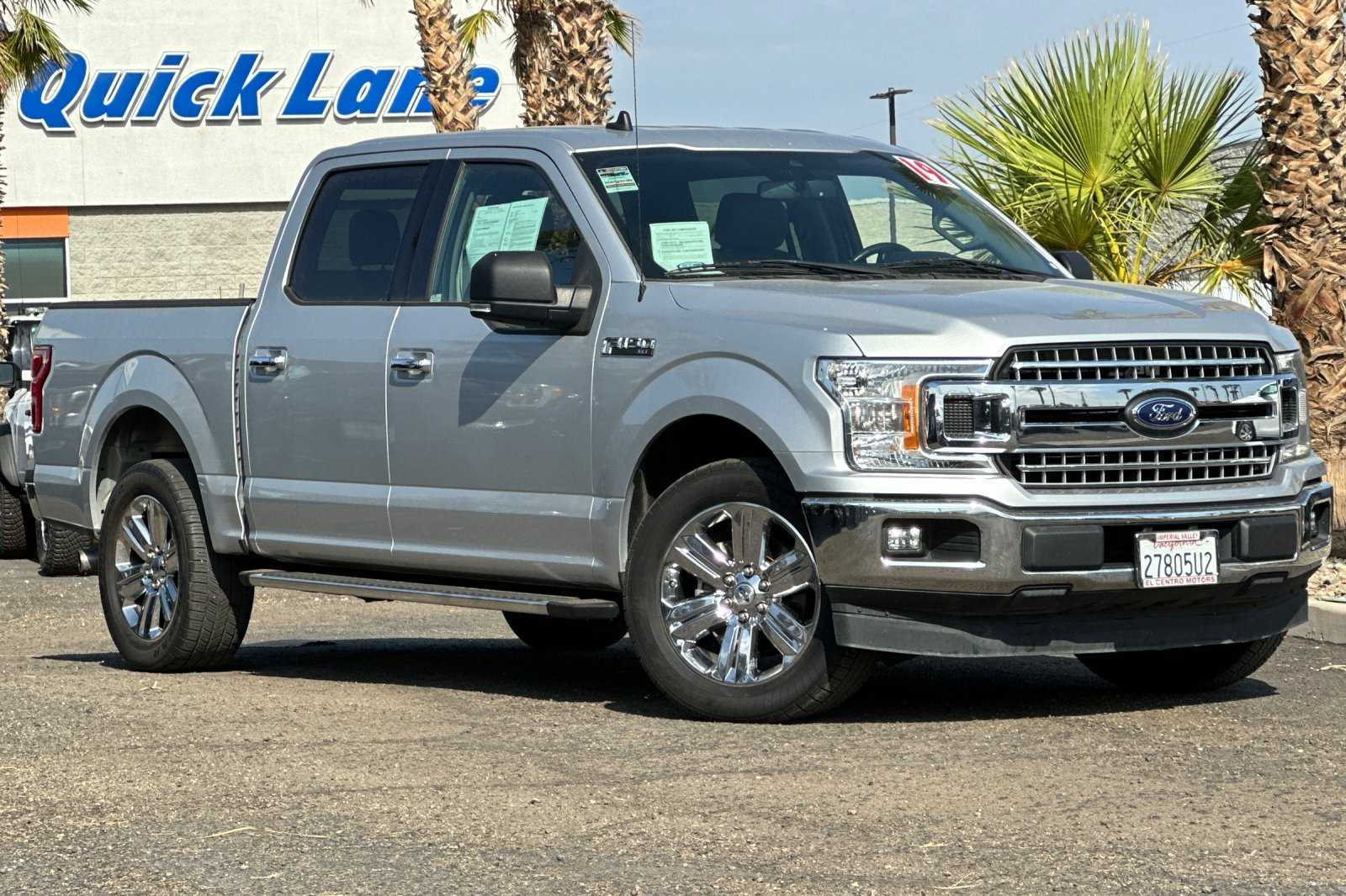 Used 2019 Ford F-150 XLT with VIN 1FTEW1C4XKKC35814 for sale in Imperial, CA