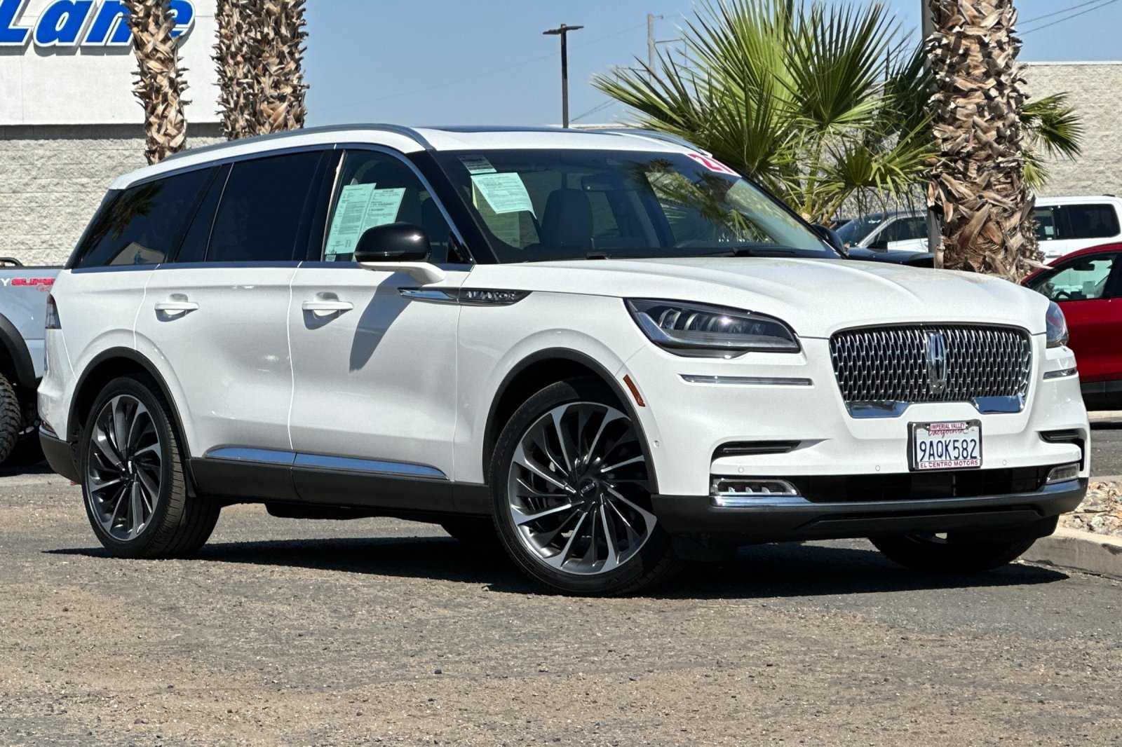 Used 2021 Lincoln Aviator Reserve with VIN 5LM5J7WC4MGL02331 for sale in Imperial, CA