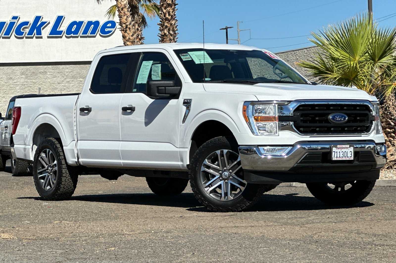 Used 2021 Ford F-150 XLT with VIN 1FTEW1C82MKE83125 for sale in Imperial, CA