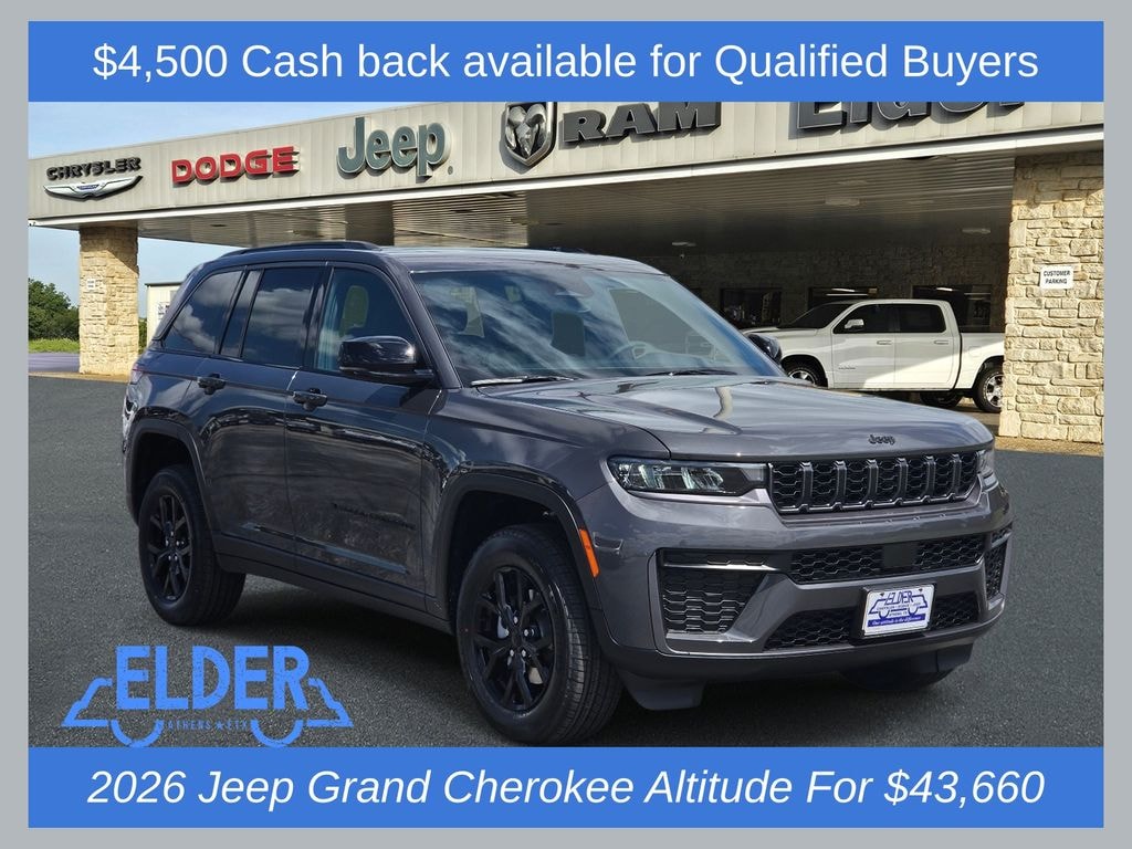 New 2026 Jeep Grand Cherokee LAREDO ALTITUDE 4X2 Sport Utility