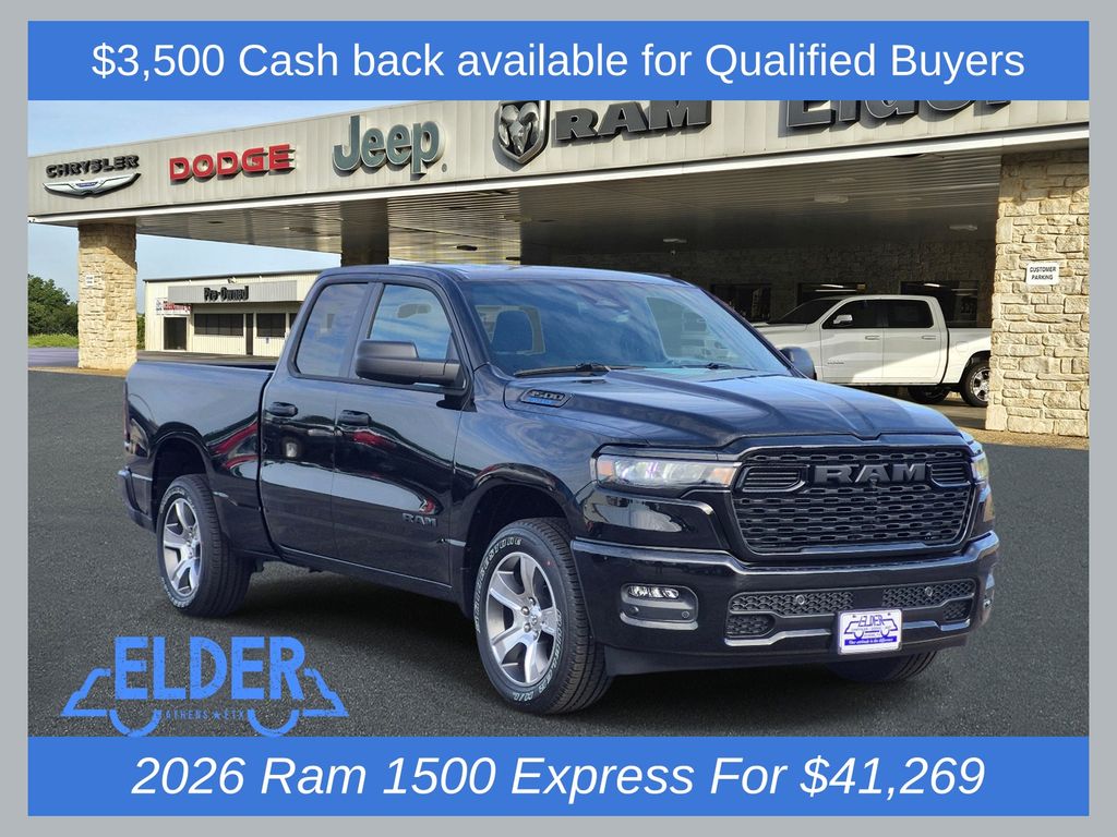 New 2026 Ram 1500 EXPRESS QUAD CAB 4X2 6'4 BOX