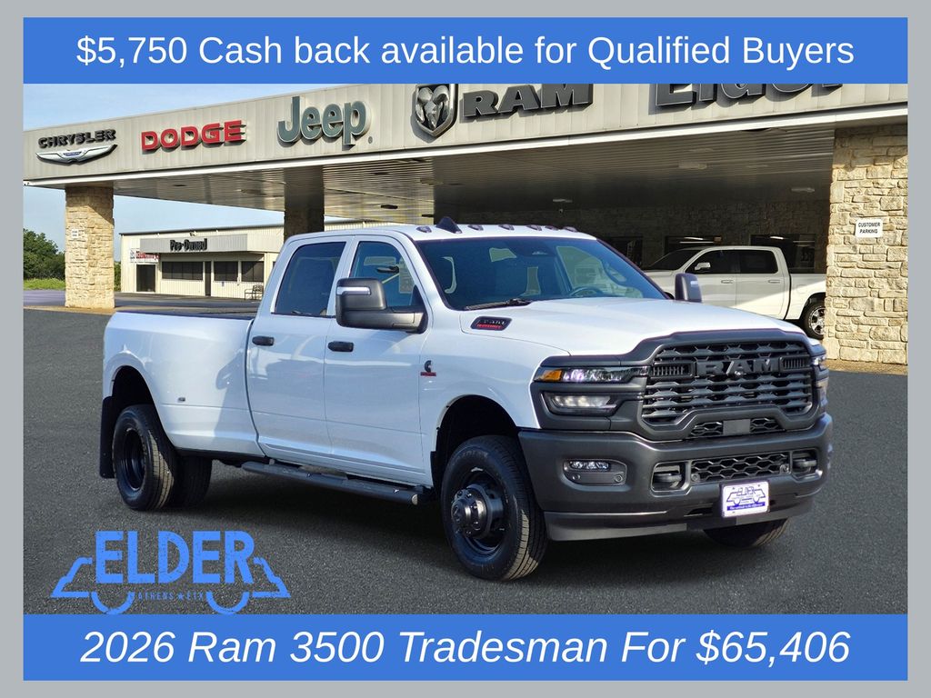 New 2026 Ram 3500 TRADESMAN CREW CAB 4X4 8' BOX