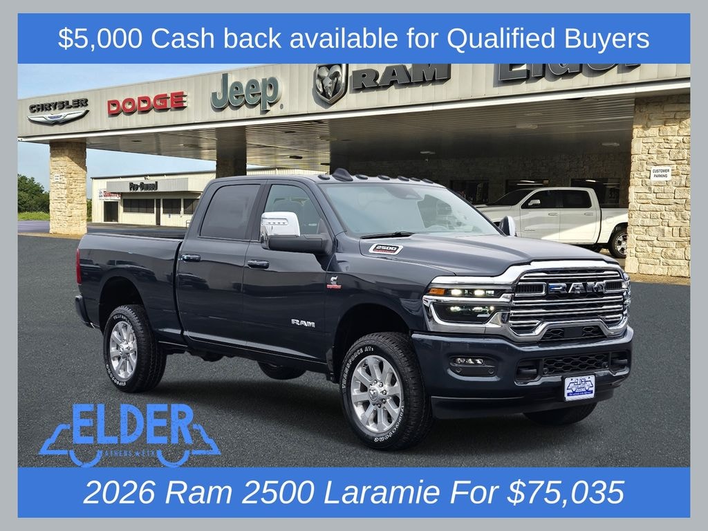 New 2026 Ram 2500 LARAMIE CREW CAB 4X4 6'4 BOX Pickup