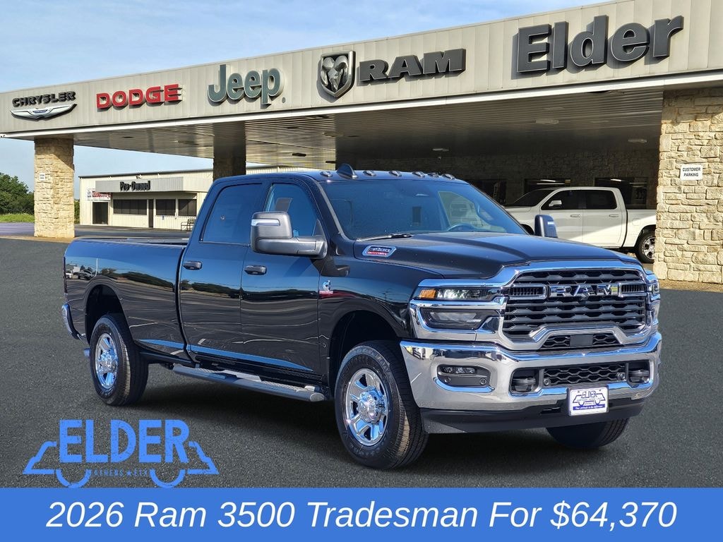 New 2026 Ram 3500 TRADESMAN CREW CAB 4X4 8' BOX Pickup