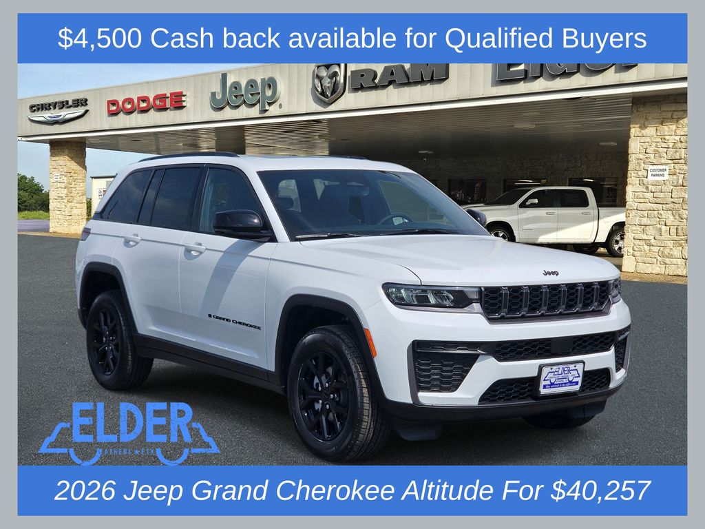 New 2026 Jeep Grand Cherokee LAREDO ALTITUDE 4X2