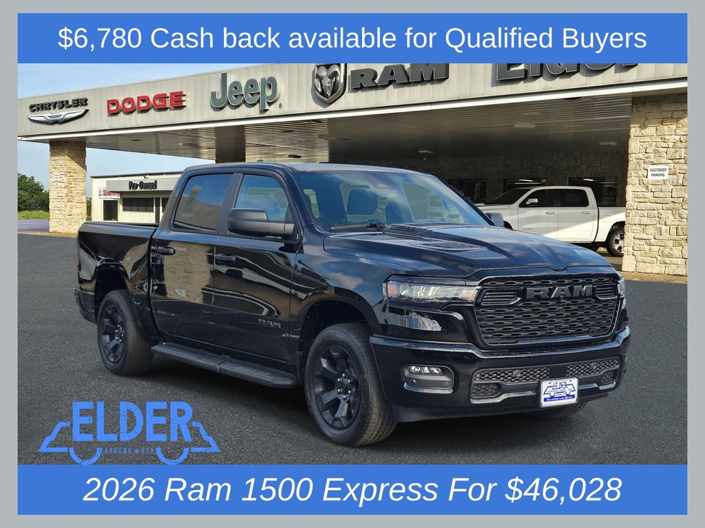 New 2026 Ram 1500 EXPRESS CREW CAB 4X4 5'7 BOX